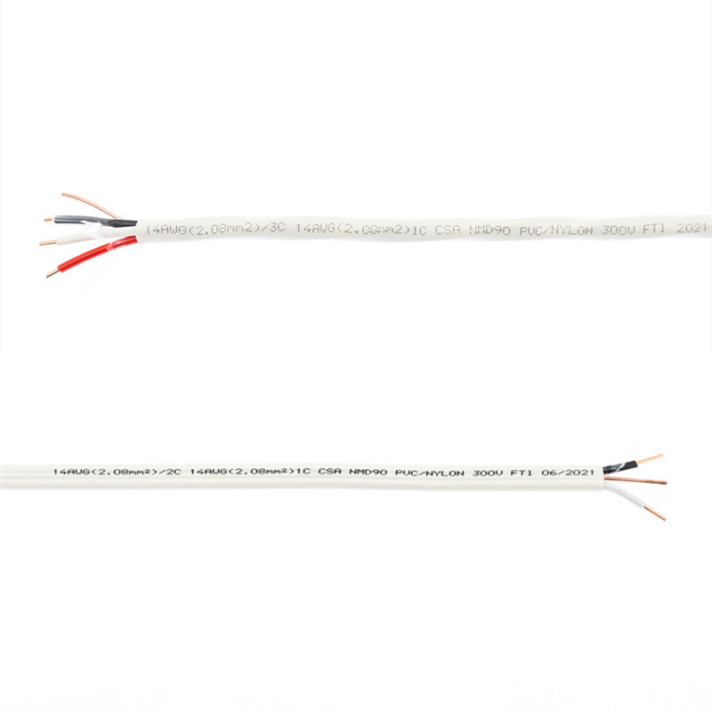 CSA Certificate Solid Copper or Aluminium 75m Per Roll Nmd90 142 Wire