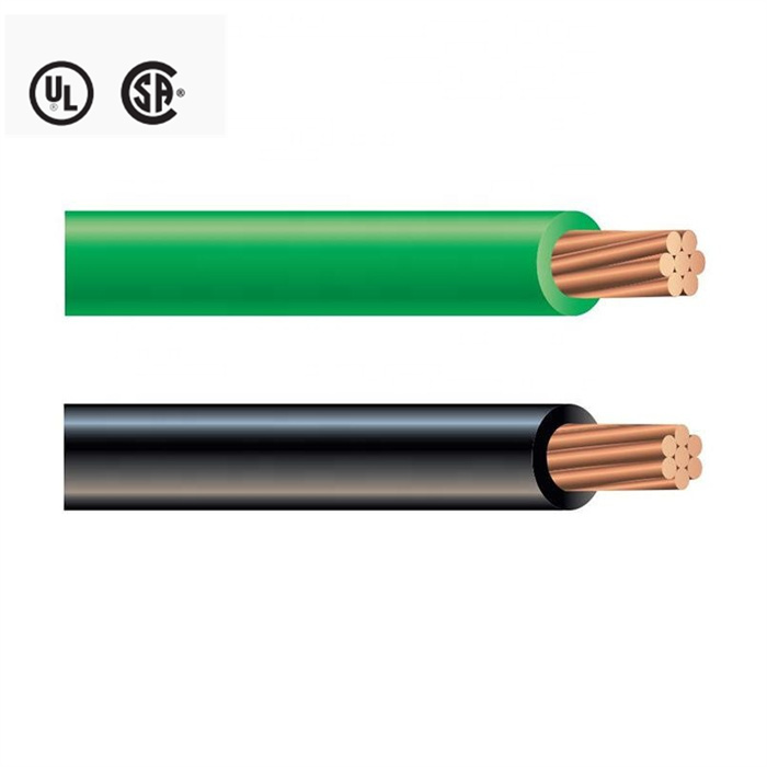CSA Certified RW90 Rwu90 Builing Wires-40 Deg C 1000V 600V 12AWG 7 Stranded Green