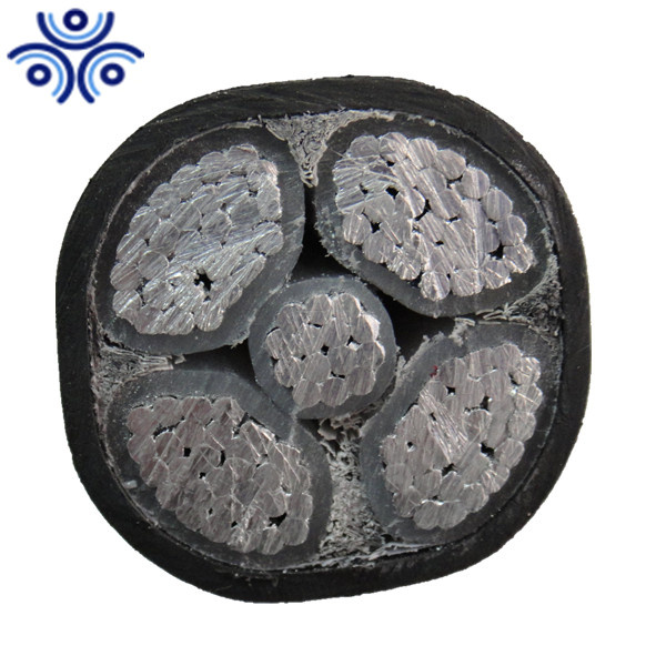 Cable de aluminio eléctrico Nyy cable eléctrico con 0.6/1kv voltaje