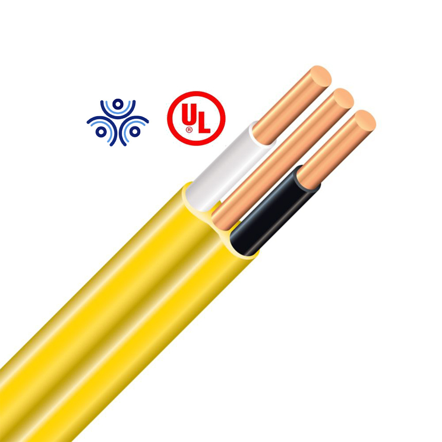 Canada Wire cUL Electric Power Flat PVC Copper Cable Nmd90