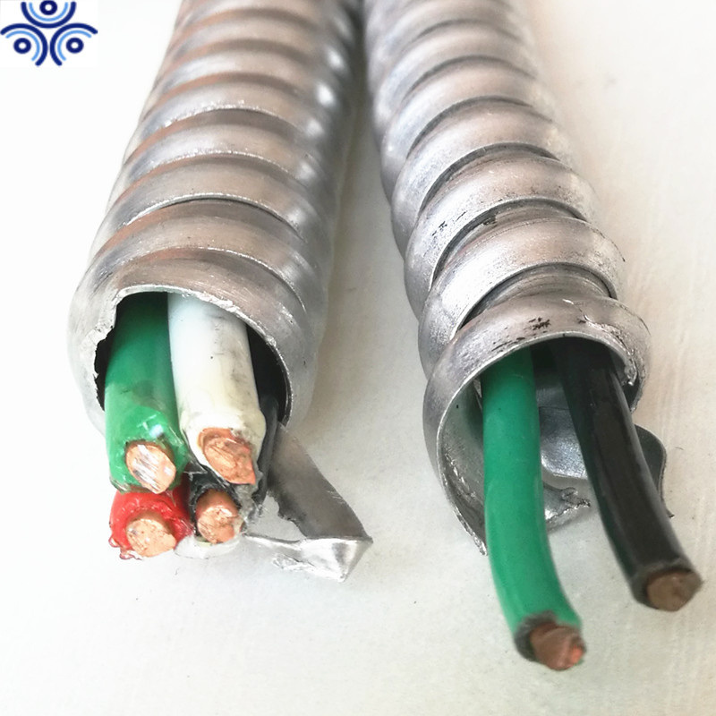 China Manufacturer Directly PVC Jacketed Metal Clad Cable Mc Cable