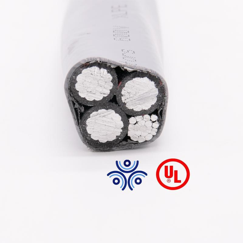 Copper Aluminium Conductor UL854 AWG Size Service Entrance Cable Ser Seu
