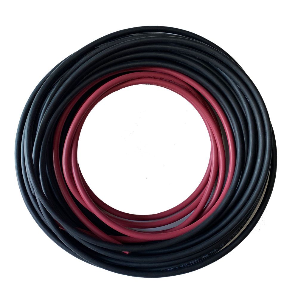 Câble solaire en conducteur en cuivre ou en alliage d′aluminium pour le marché nord-américain type d′installation PV certifié CSA 2kv 10AWG fil PV Rpvu90 câble