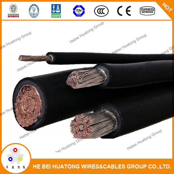Diesel Locomotive (DLO) Cable, 535.3 Mcm, 2kv, Stranded Tinned Copper, Epr, CPE, Black, FT1, FT4
