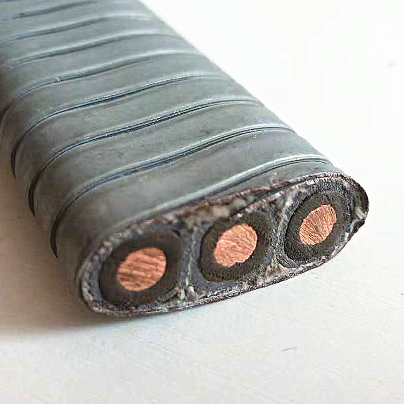 Epr Insulation Submersible Oil Pump Cable 33mm2 Submersible Oil Pump Cable