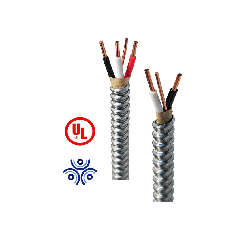 Factory 12/3 14/2 Canada Wire 12/2 Electric Copper C. S. a AC90 Cable