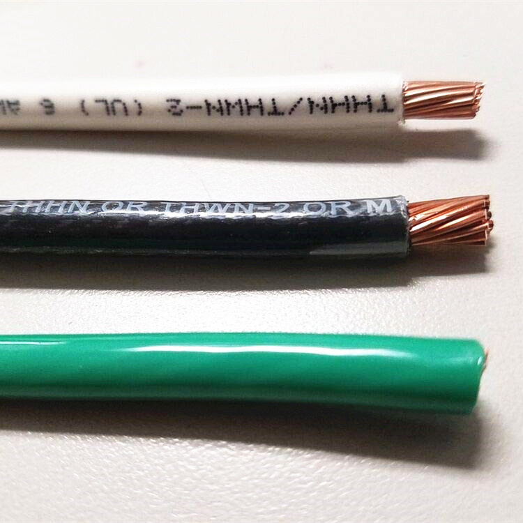 Flame Retardant Building 600V Thwn 4AWG 250mcm Nylon Jacket Wire Thhn Cable