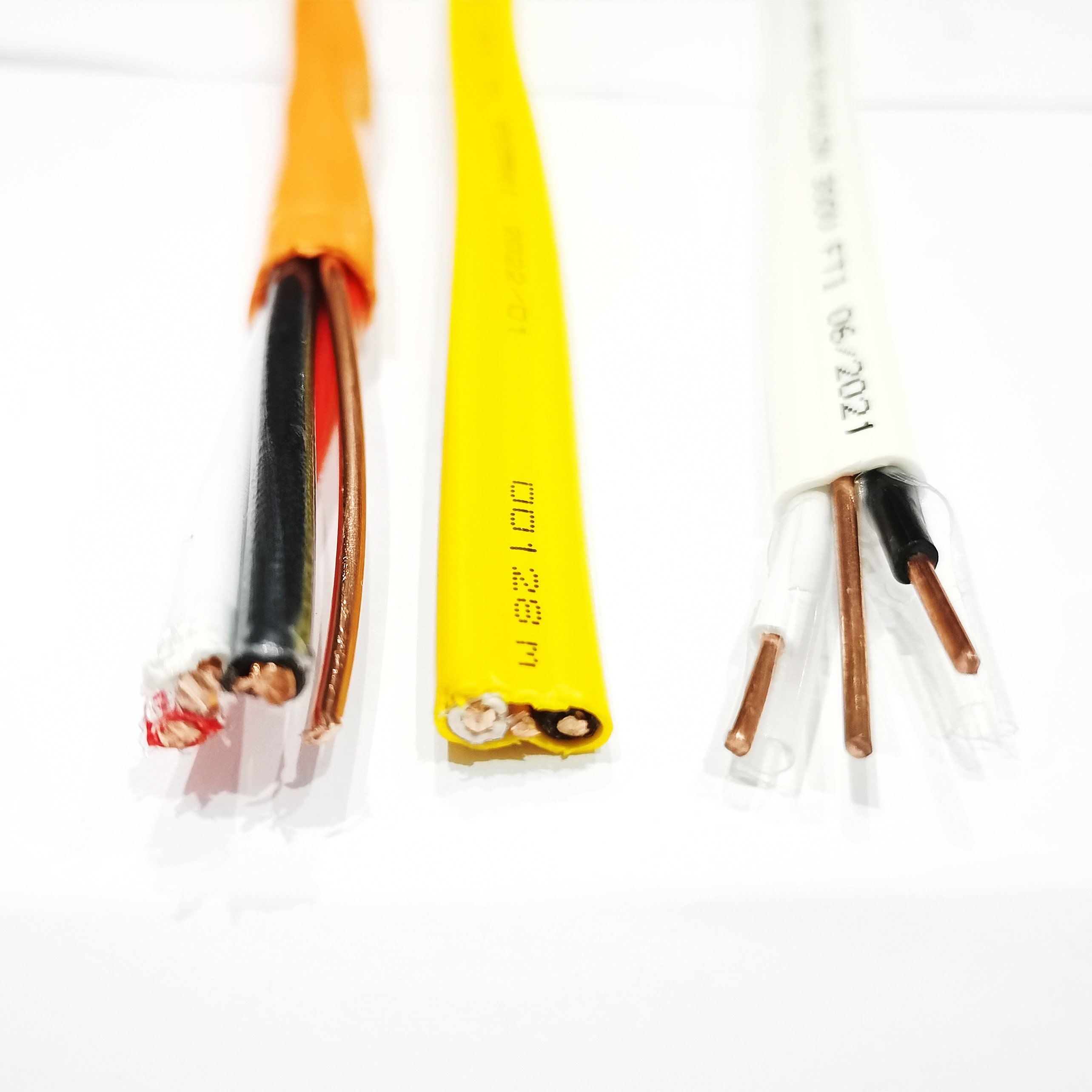 Flat Stranded or Solid Hebei Huatong Cables 300V 14/2 Wire