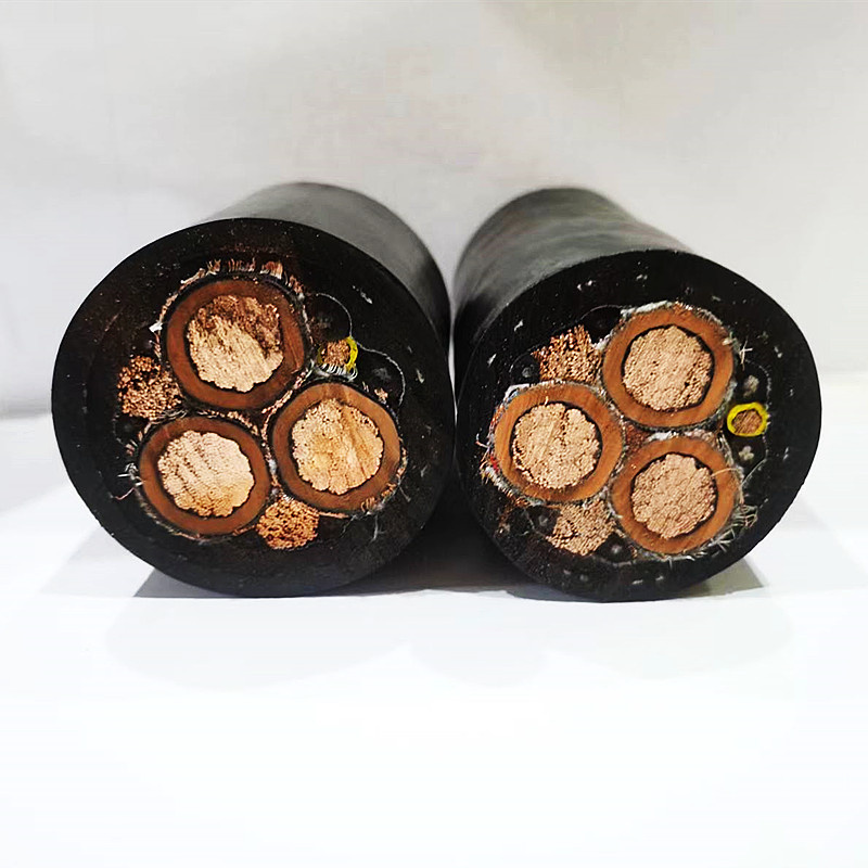 Flexible Rubber Mining Cable UL 1650 Certificate 2kv Type G Gc Shd-Gc 3 Conductor 6AWG 2AWG 1/0AWG Cable