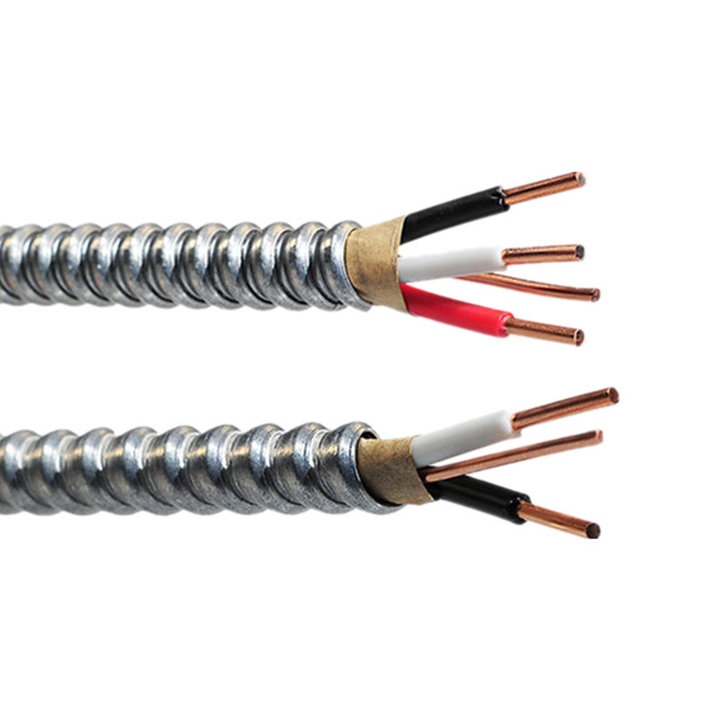 Good Price CSA Approved AC90 Cable 14/2 12/2 Flexible Interlocked Aluminum Armoured Cable