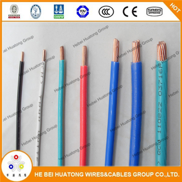 Good Price PVC Household, Building Electrical Wire Conductor 3 AWG Thhn Cable
