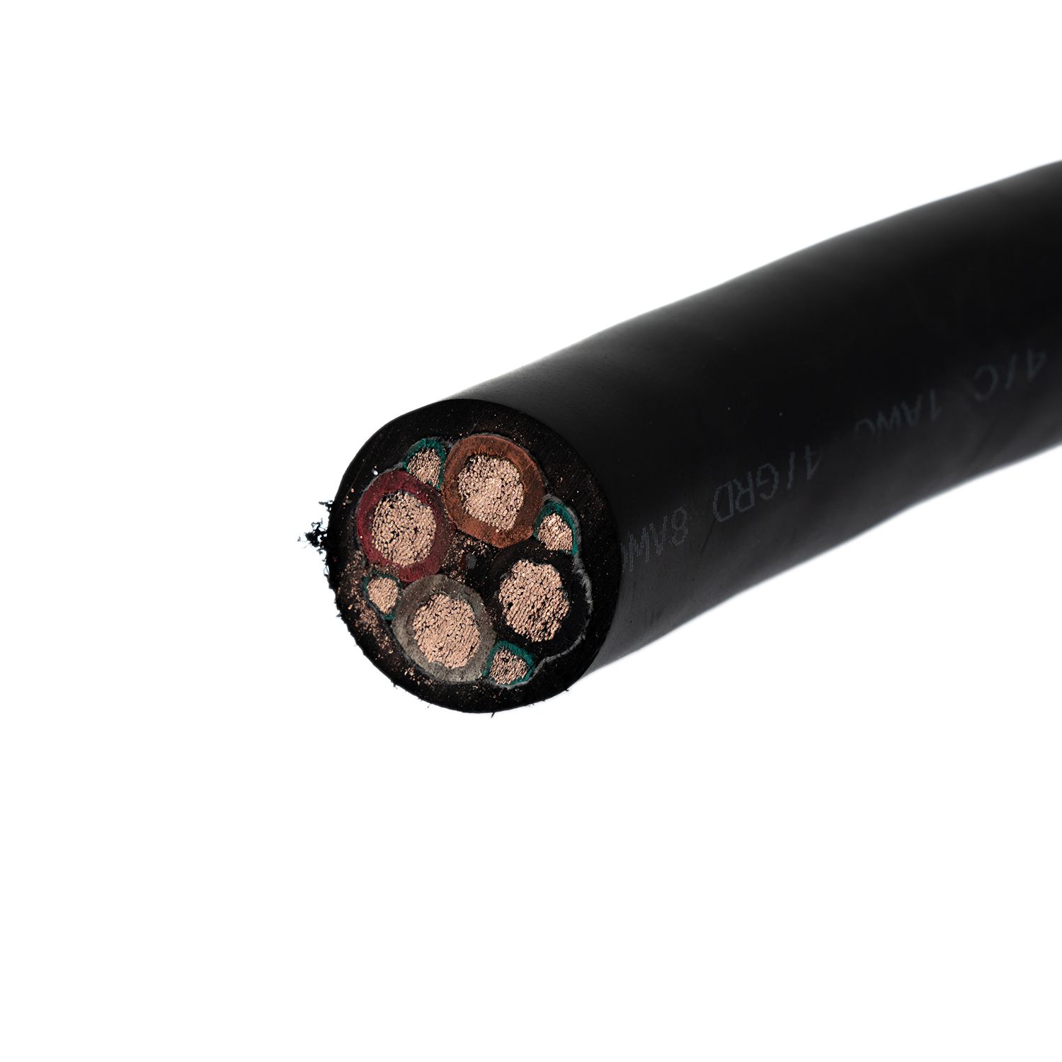 Good Price UL Certified 4/C 1AWG 4/Grd 8AWG Type Rubber Portable Power Cable 2000V