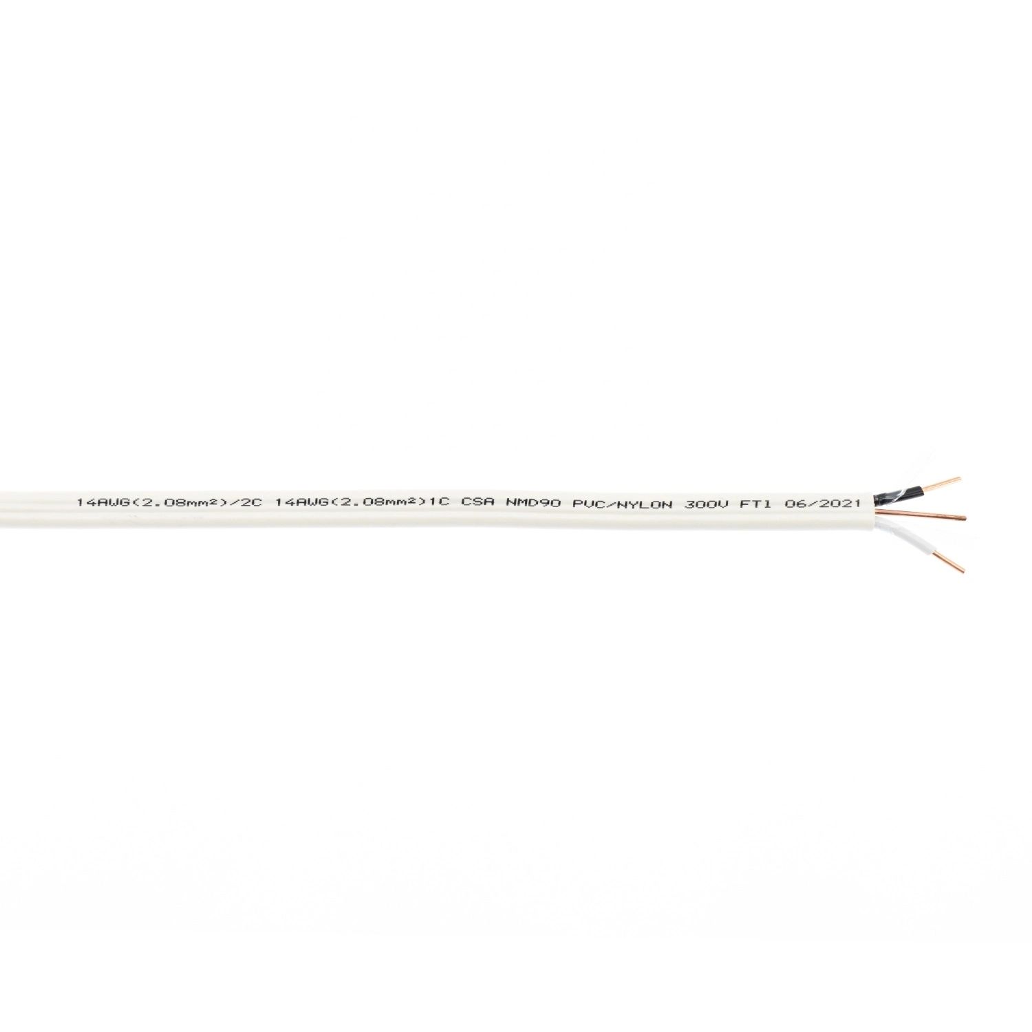 Good Service PVC 14AWG-2AWG 12AWG-2AWG 8/3 6/3 12/2 Canadian 14/2 Nmd90 Wire
