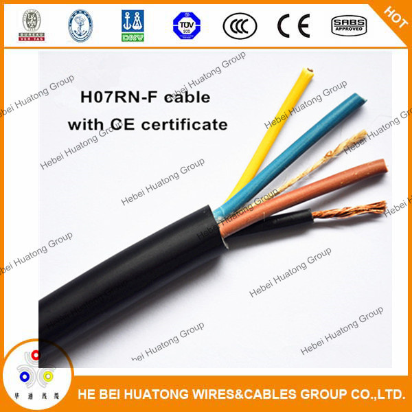 H07rnf H05rnf H07rrf H07rrf Cable Flexible Copper Conductor Epr Insulation CPE Sheathed Cable with CE Certificate