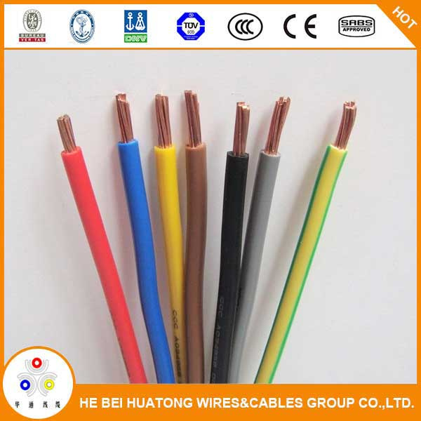 H07z1-K Building Wire Single Core Non-Sheathed Fire Retardant Halogen Free