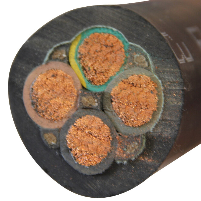 Heavy Duty Rubber Cable Mining Rubber Cable Rubber Power Cable