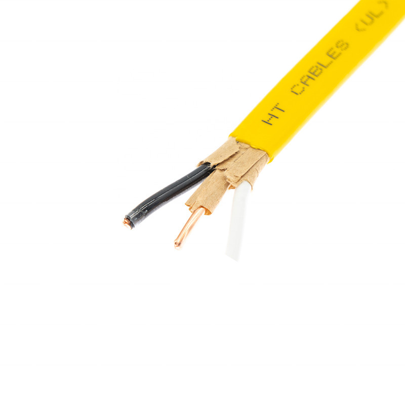 Hot Sale UL 719 12/2 14/2 AWG Nm-B Solid Copper Electric Building Wire 250FT Roll