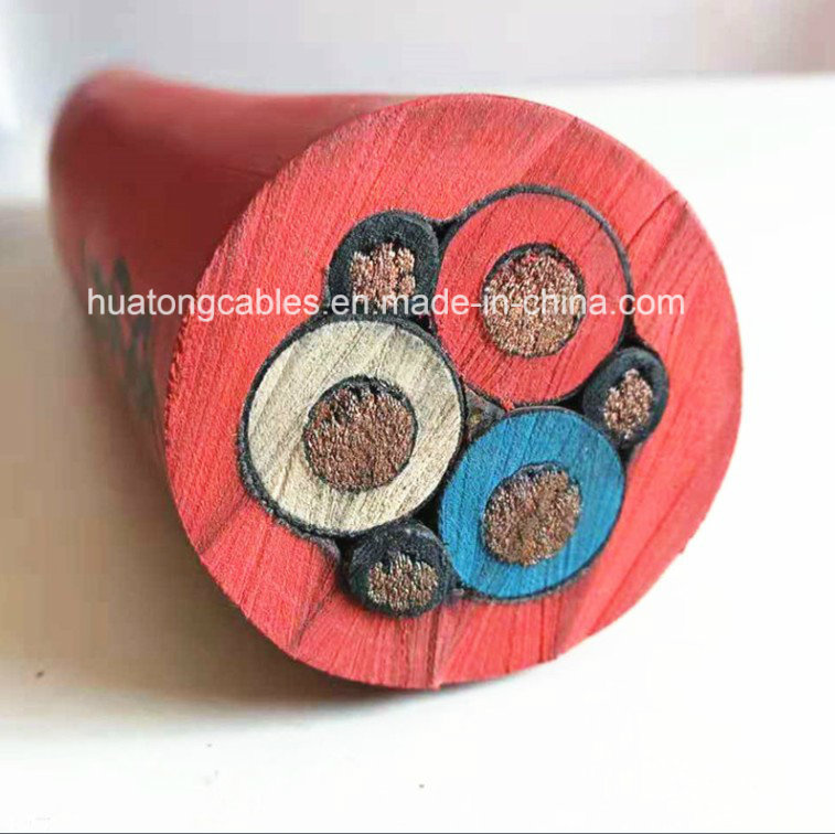 Venta Caliente Precio de Fábrica 95mm 150mm 185mm Cable de Goma para Minería