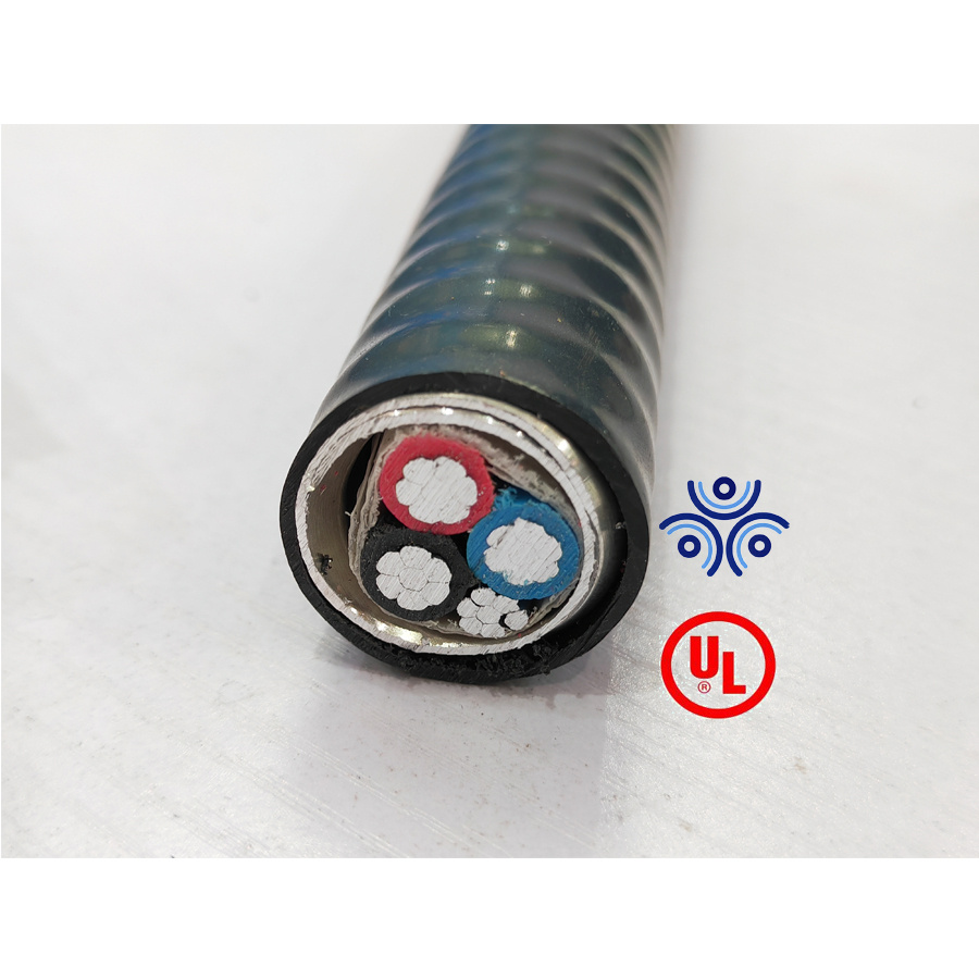 Ht Cables cUL Certificate Aluminum Power Building Acwu90 Armoured Cable Canada Wire