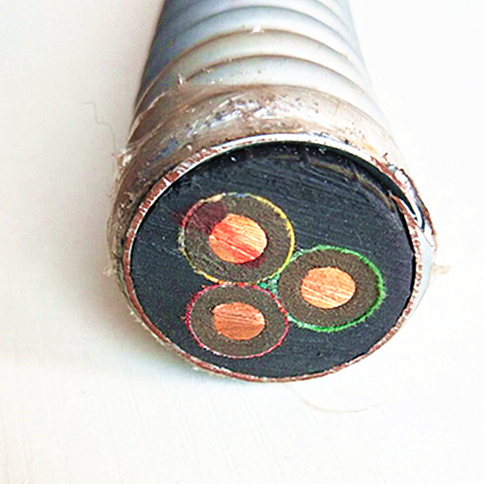 Huatong Types 2 AWG Power Cable for Electrical Submersible Pump (ESP) Cable Armor Standard Galvanized Steel