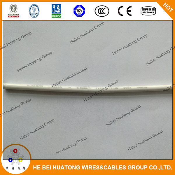 Insulated Huatong 14AWG-750mcm 3.5 mm2 Thhn Wire 7 Strand Copper