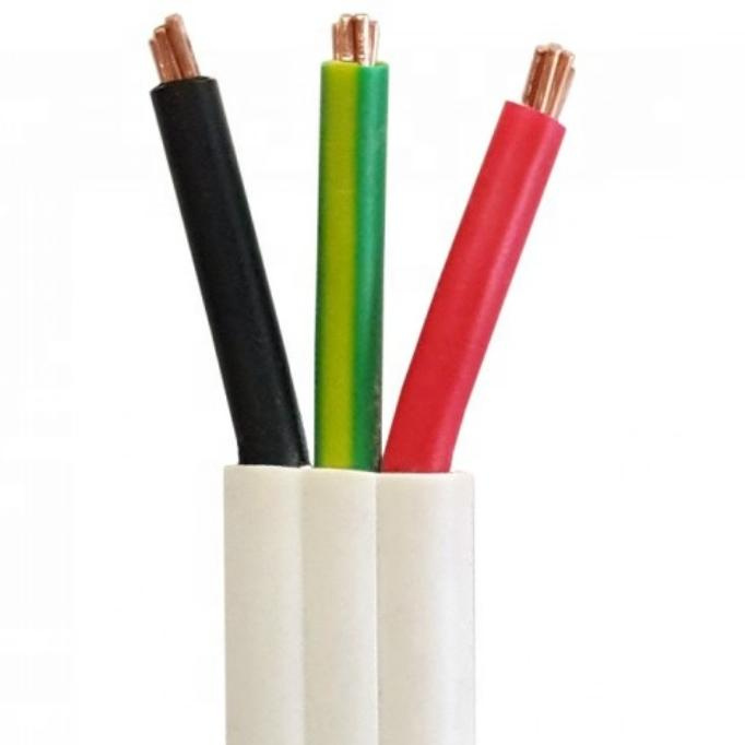Insulated Stranded Blue Flat Electric Electrical Extension 3 Core Black TPS Cable Wire