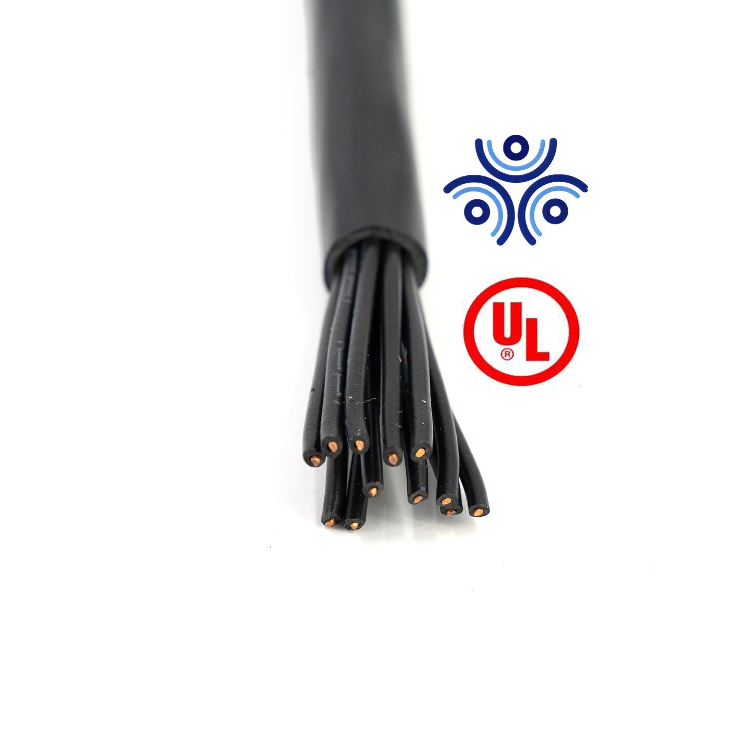 Cable eléctrico aislado de energía eólica, control eléctrico, UL, PVC, Tc-Er, Wttc