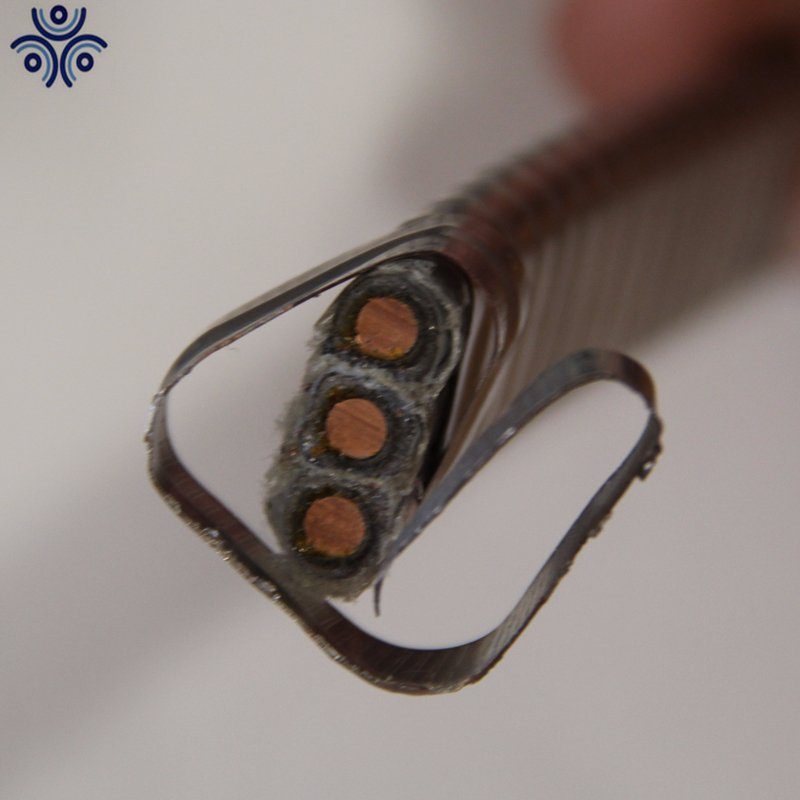 Cable armado con revestimiento de plomo para bomba de aceite sumergible