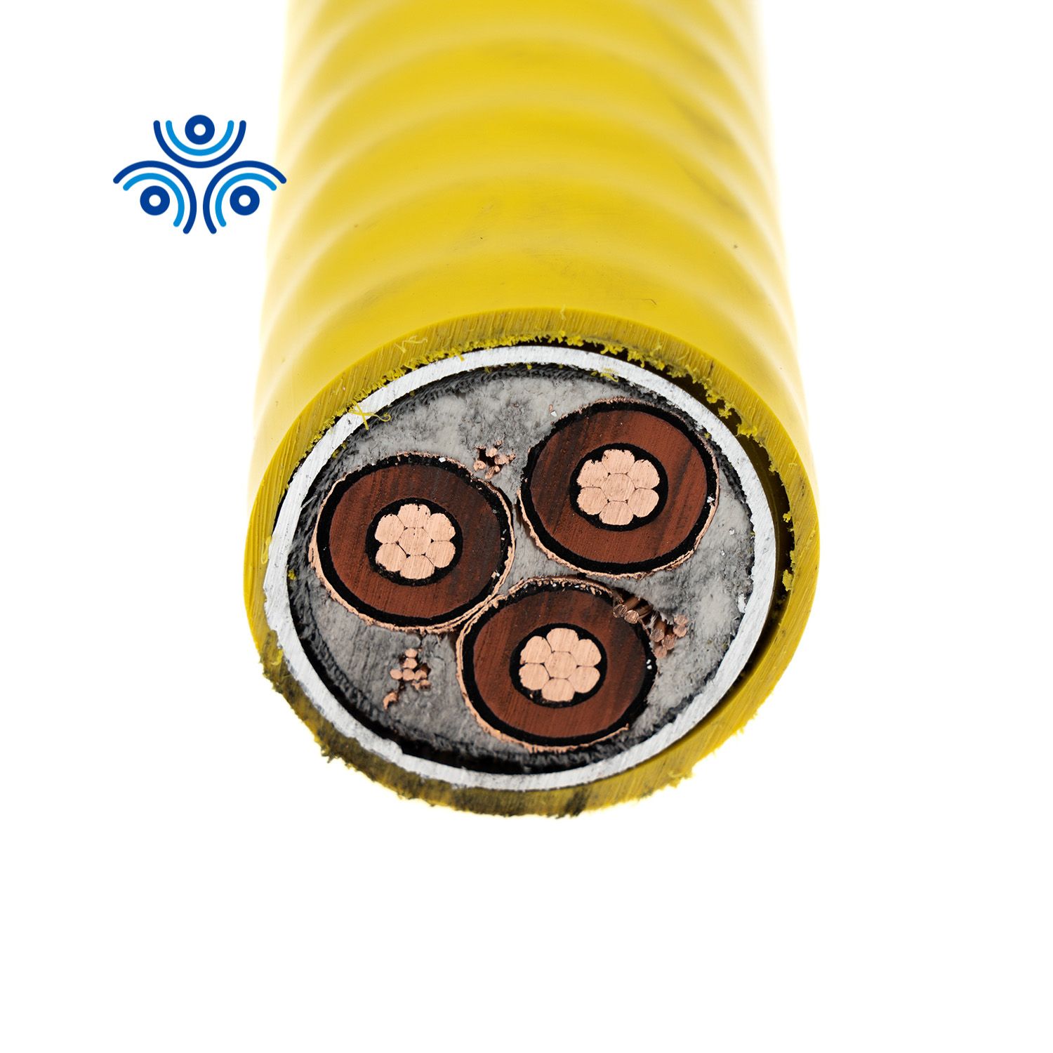 Made in China UL1072 UL2225 Listed Aluminum Sheathed Continuously Welded Armor Cable Mv-105 Shielded Epr Insulation 5kv 3c 2AWG Mc-Hl Cable