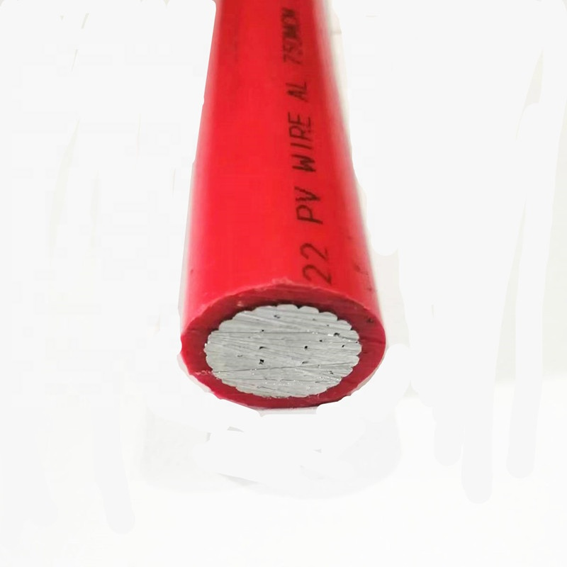 Manufacture Construction Cables Copper Aluminium Conductor Alulminum Cable Solar Energy PV Wire