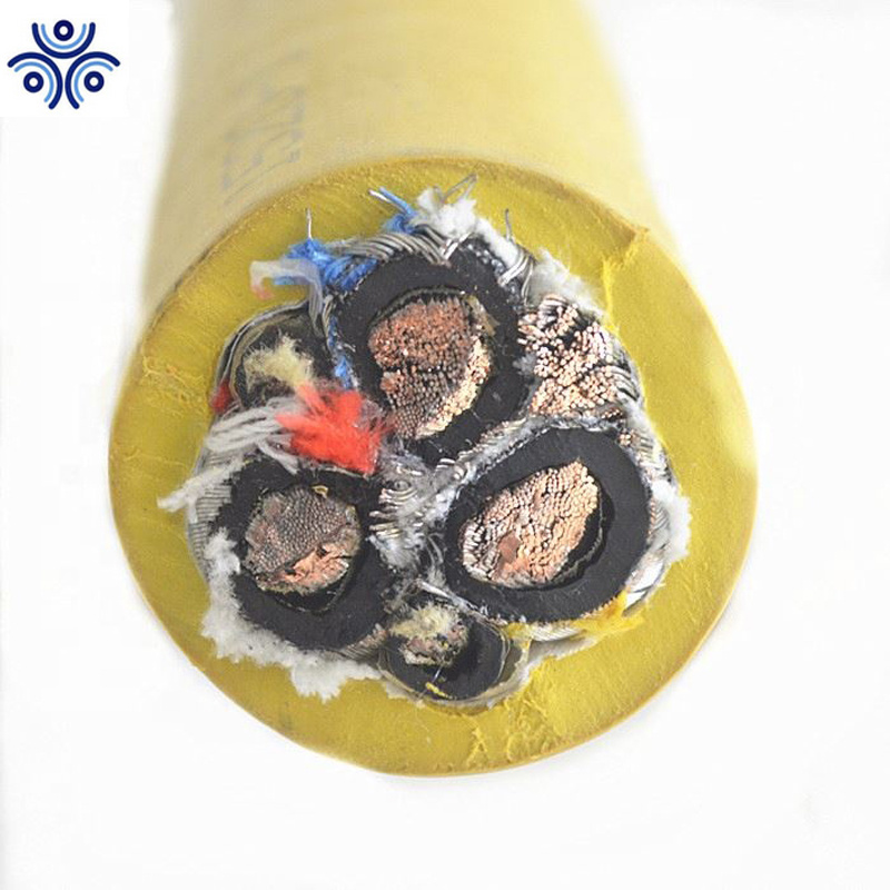 Mine Mobile Crane Electrical Rubber Cable 5 Core Power Cable