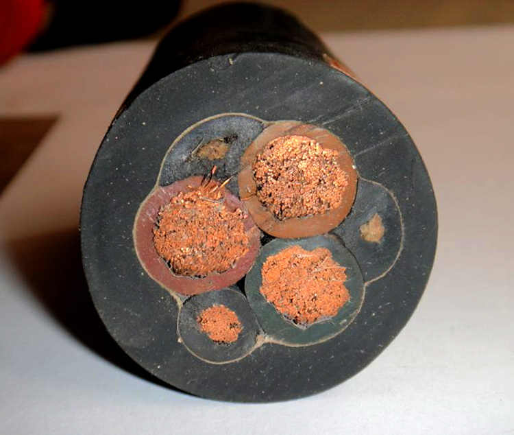 Msha Approved Rubber Sheathed Coal Mine Drill Flexible Cable
