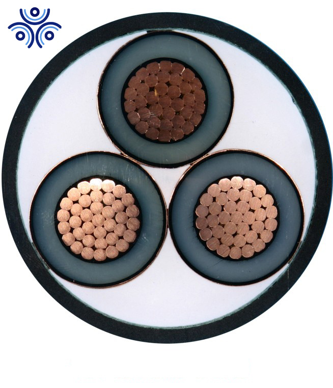 Mv Cable Electric Cable Used Under Ground, XLPE Insulated Copper Power Cable