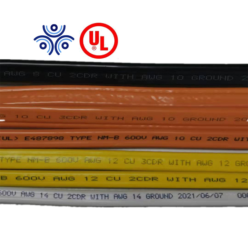 Nmd90 12/3 AWG Nmd90 14/3AWG Nmd90 10/3AWG Cable