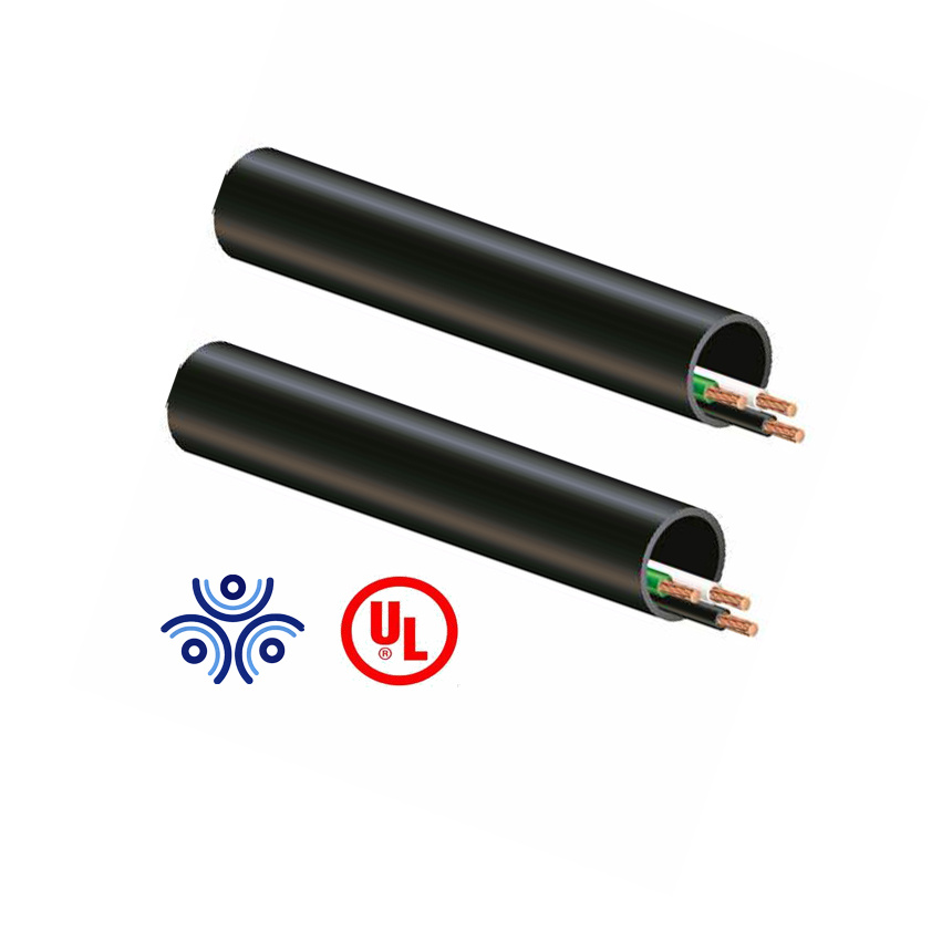 Nonmetallic High-Density-Polyethylene Underground Conduit with Cable