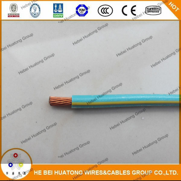 Nylon Copper 12 3.5 mm2 6 Thhn Wire with Factory Price Cable
