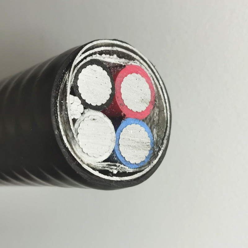PVC Acm Three Conductors 4 Four 250kcmil 3 Conductor Armoured Acwu90 Cable