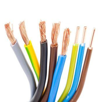 Fio plano com isolamento de PVC e revestimento de PVC