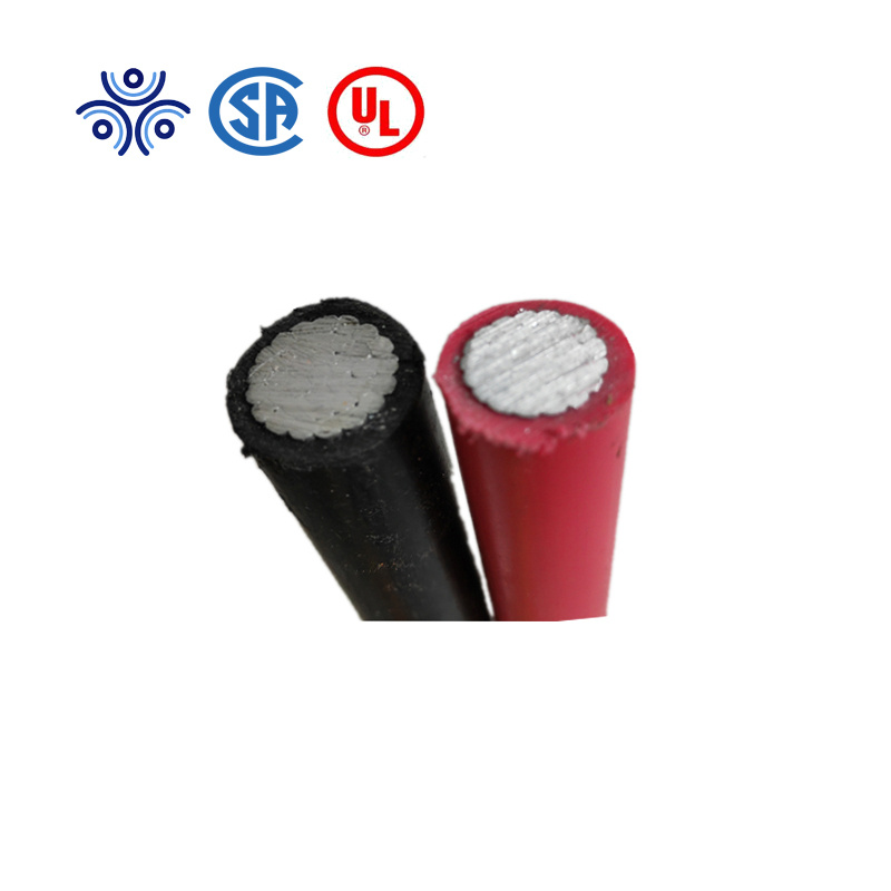 Prvu90 Rpv90 PV 2kv 1kv Aluminum Conductor XLPE CSA Photovoltaic Solar PV Wires 250 Mcm