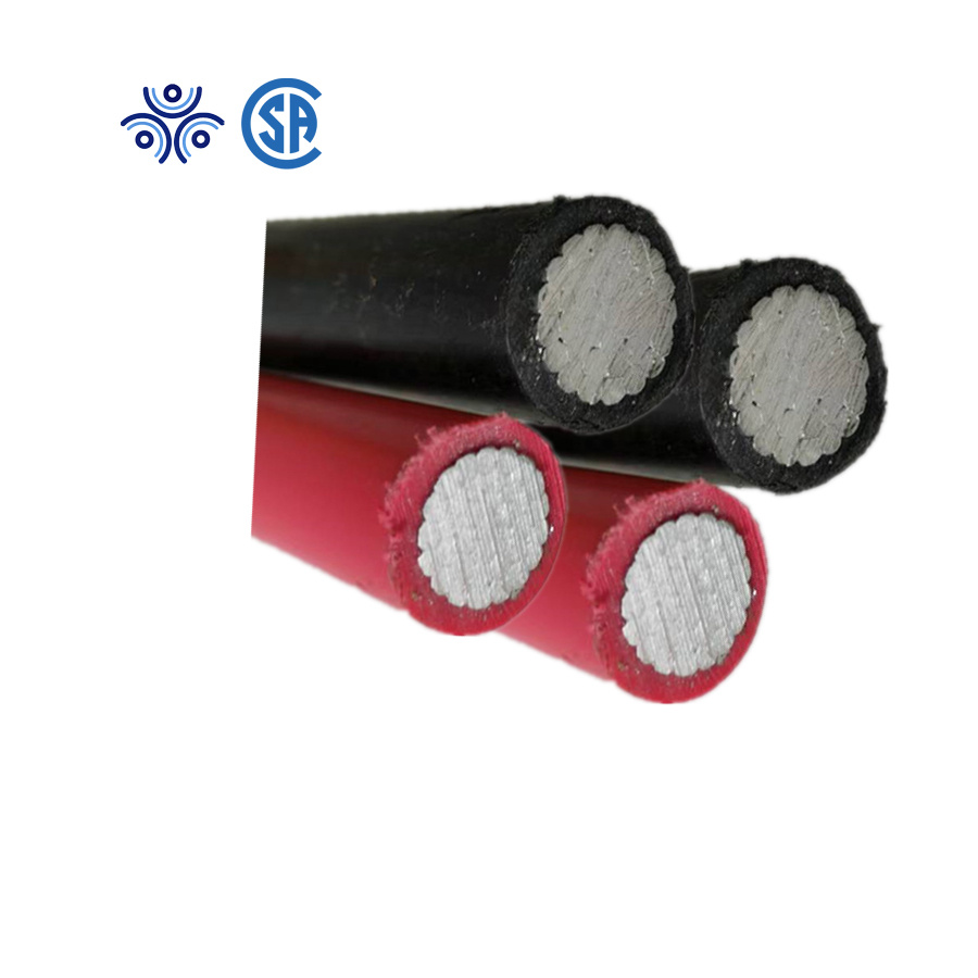 RW90 600V Aluminum Industrial Cable 350mcm FT4 CSA Approved Electrical Wire