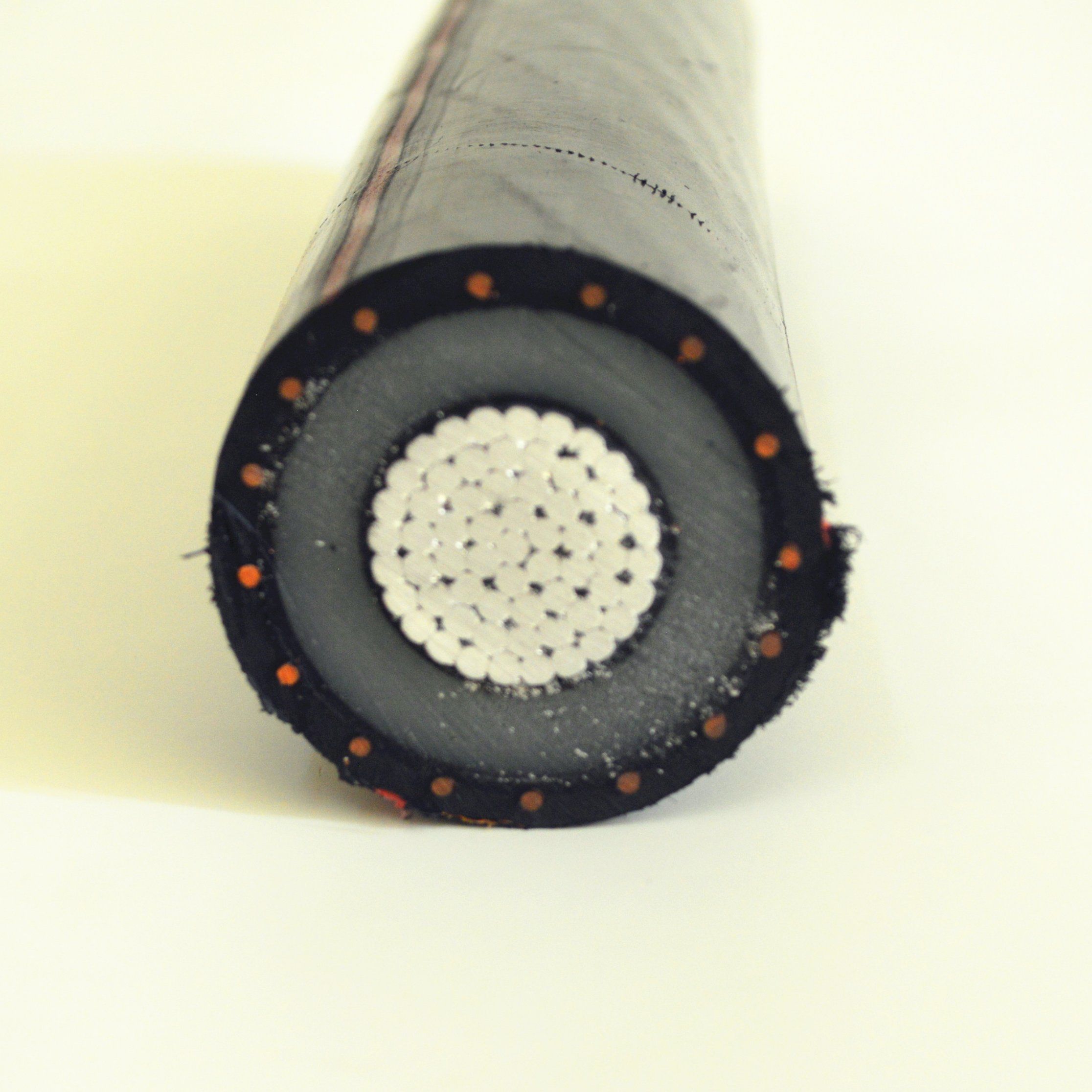 Red Strip Medium Voltage Power Mv90, Mv105 Aluminum 15kv Cable