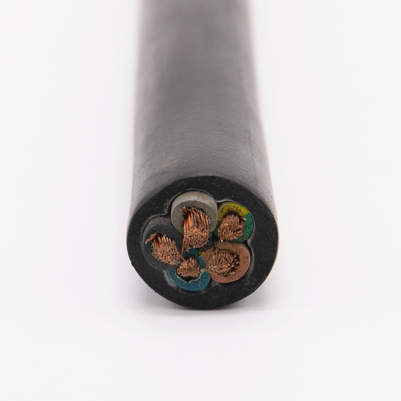 Round Wire Standard Export Drum 4 Core 95mm2 Rubber Cable H05rn-F with VDE