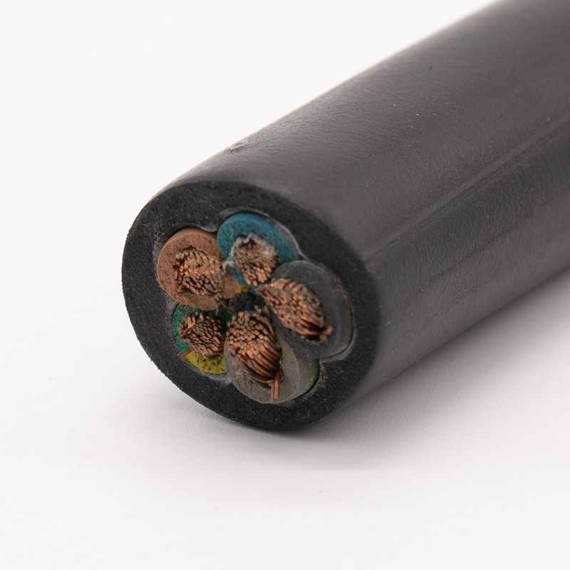 Round Wire VDE Approved Standard Export Drum IEC60502 Cable H05rn-F H07rn-F
