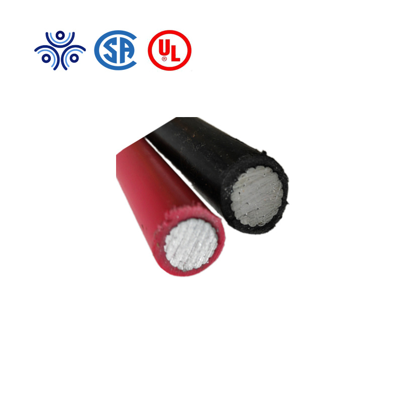 Rpvu 90 1000V 1/0 AWG Alum Conductor Sun Resistant Rpv90 PV Solar Wires Made in China for Canada Market