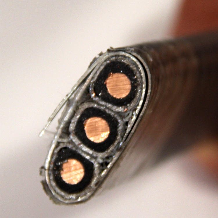 Rubber Insulation Flat Submersible Pump Cable
