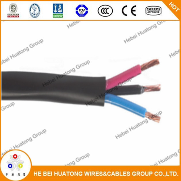 Soow Low and Medium Voltage Standard Packing 16AWG 14AWG 12AWG 10AWG 8AWG 3X12AWG Cable