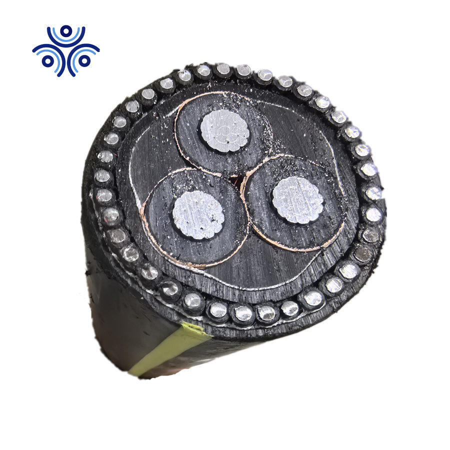 Submarine Cable 35kv 2/0AWG 3 Core Al/XLPE/Swa/HDPE Underwater Cable