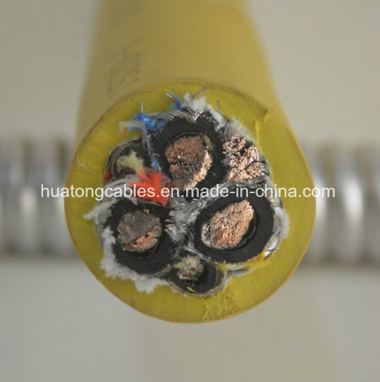 Supplier of African Market Mining Power Usage Rubber Sheathed Flexible Epr/CPE Oil Resistance Coal Mine Type 61 Ecc 25mm2 35mm2 Trailing Cable