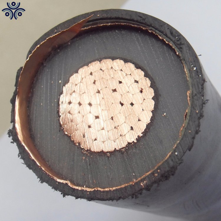 Cable de potencia con conductor de cobre aprobado por TUV, aislamiento de XLPE y revestimiento de PVC