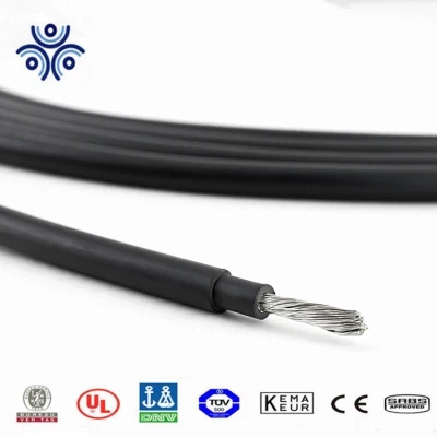 TUV Certificate En50618 Standard 4mm 6mm Solar Cable